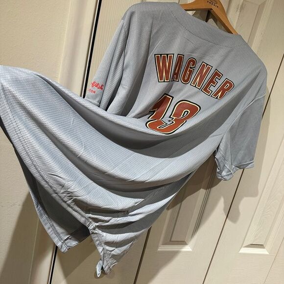 NIB Houston Astros Billy Wagner Replica Throwback Jersey Retired #13 SGA MLB - Picture 9 of 12